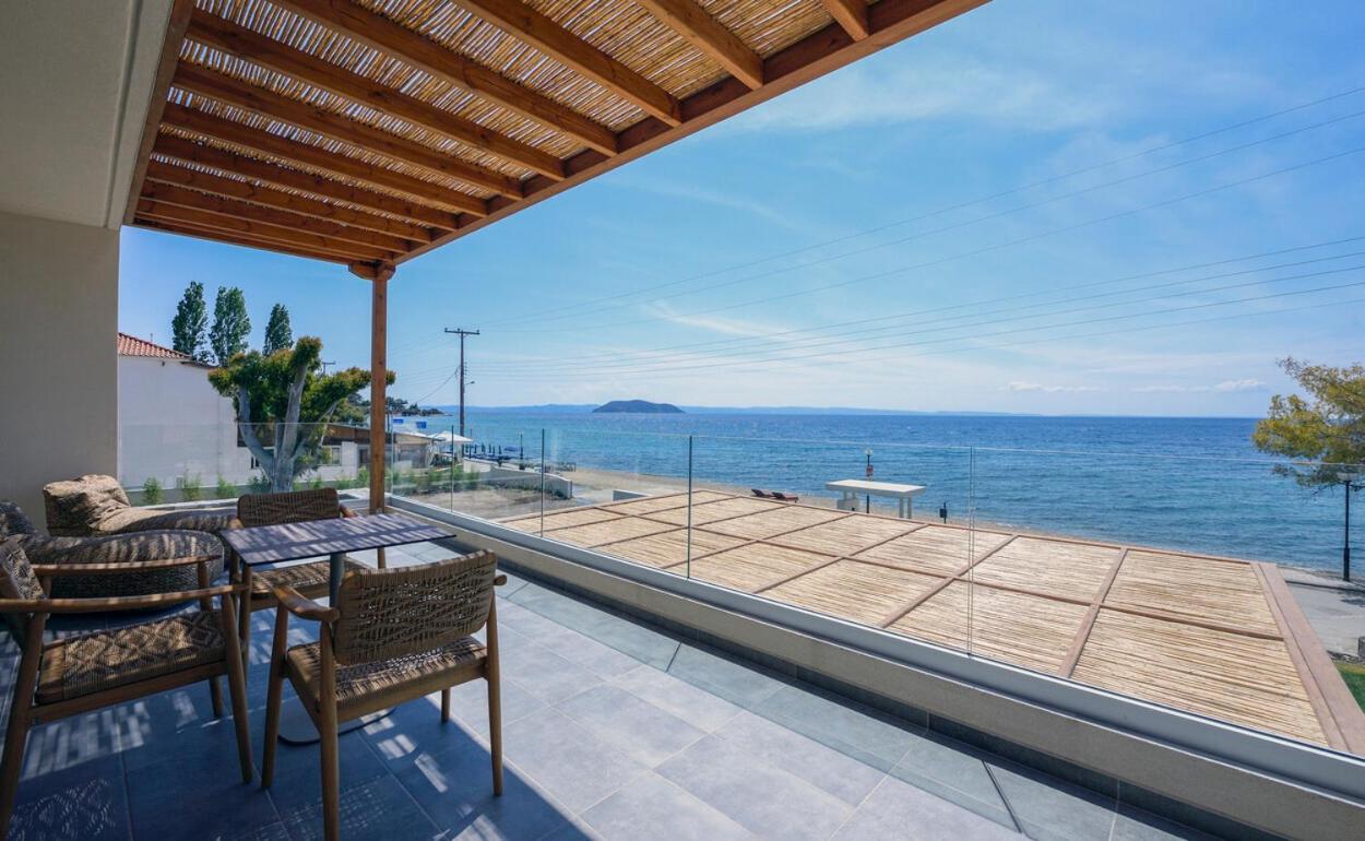 Amyntas Seafront Hotel Neos Marmaras Exterior foto